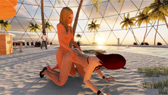 Shemale Fucks Babe in 3D Sex Game!