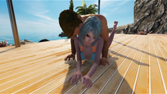 Hot 3D Teen Babe Takes Cumshots!