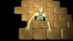 Elf and tentacle tube things