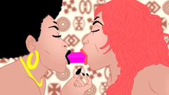 Big juicy booty toons