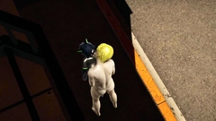 Lady Noir makes secret kisses with Mr Bug and warms up