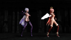 Succubus Haku and Angel Luka!