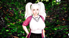 Busty slut gets her horny pussy fucked and creampied by his thick cock