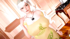 Busty slut gets her horny pussy fucked and creampied by his thick cock