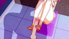 Sono Bisque Doll - Kitagawa Marin Footjob Hentai