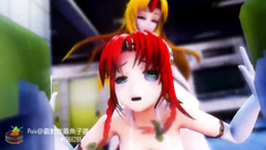 Yuugi futanari fucking Meiling
