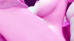 [ WOPAadult ] - Menage FMM with Double Penetration in the Petite Small Brunette ( 3d hd )