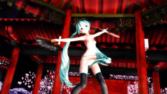 [MMD] Miku --Senbonzakura [R-18]