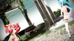 [MMD] Miku & Teto & Haku [R-18]