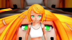 [MMD] Positive Dance Final Rave - Rin Kagamine! [R-18]