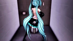 [SEX-MMD] Miku-san's Donut Hall [R-18]