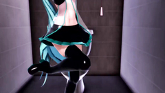 [SEX-MMD] Miku-san's Donut Hall [R-18]