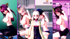 KanColle Cosplay Girls Switch Up - [MMD][BY- nana77 shinshi]