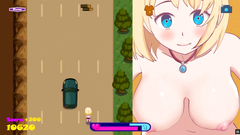 Riding to bounce city [PornPlay Hentai sex game] Ep.1 Exhibitionist girl riding a dildo on her bike