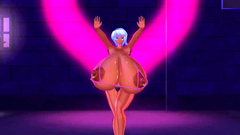 【MMD】Big Breasts Kasuko Shippo Dance!【R-18】