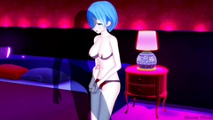 Re:Zero Hentai: Rem gets a creampie for Valentine's Day