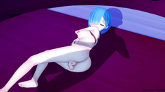 Re:Zero Hentai: Rem gets a creampie for Valentine's Day