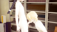 Yaoi Femboy - Cole blowjob and fucked by catboy femboy