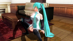 3D HENTAI Hatsune Miku cowgirl