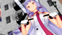 【MMD】Mr Murakumo who wants to push it right away but wont let me push it【R-18】